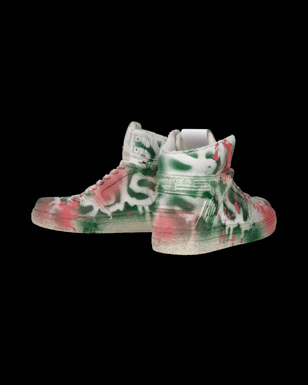 Philippe Model Sneaker mid La Grande donna - bianco, verde e rosa Offerte giornaliere