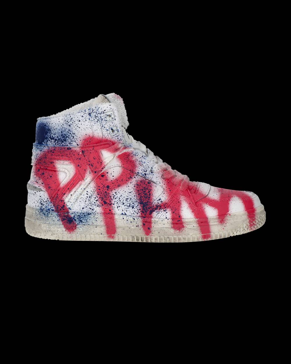 Philippe Model Sneaker mid La Grande donna - bianco, blu e rosso Offerte speciali