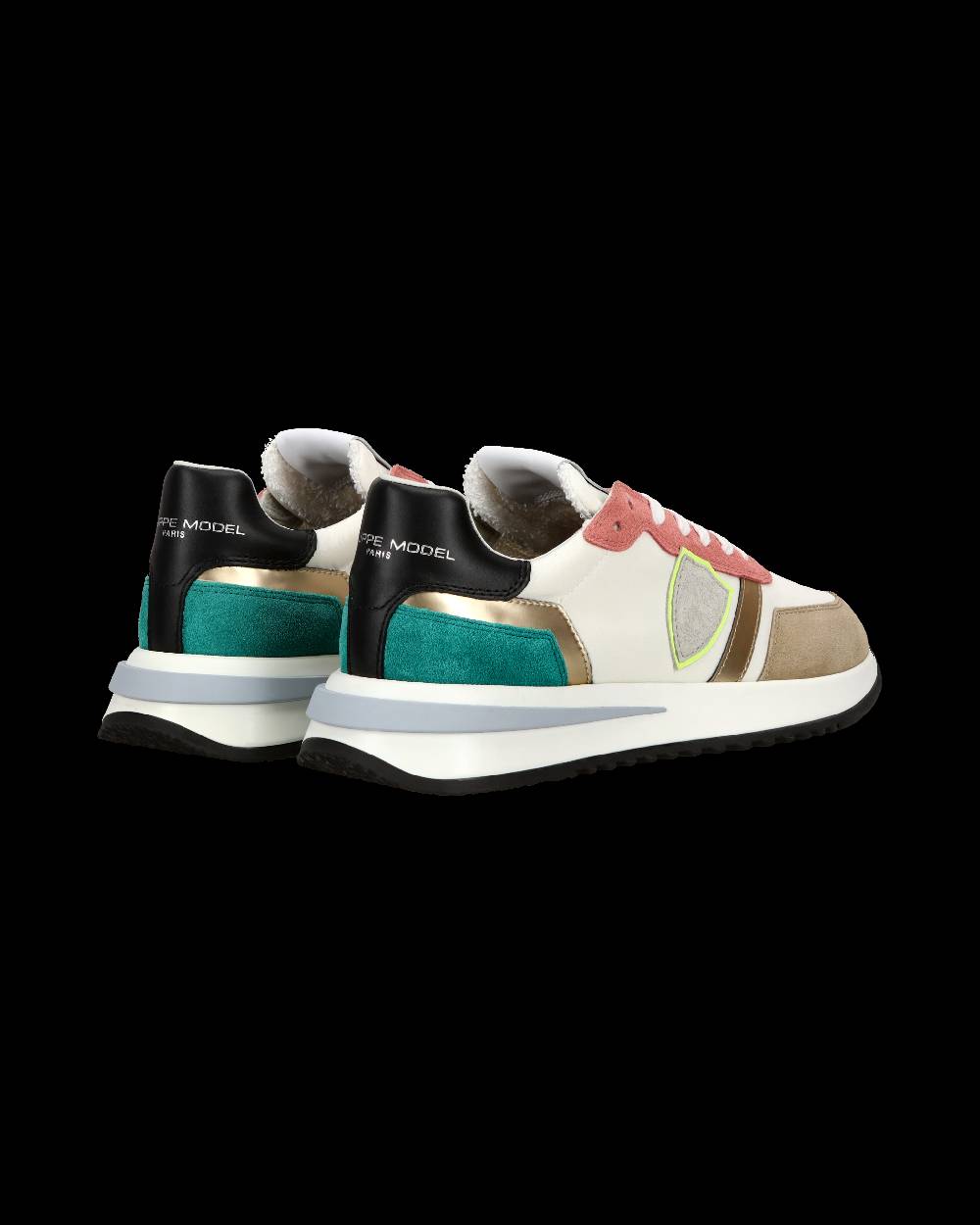 Philippe Model Sneaker casual Tropez 2.1 da donna in nylon e pelle - Bianco e multicolor Enormi risparmi