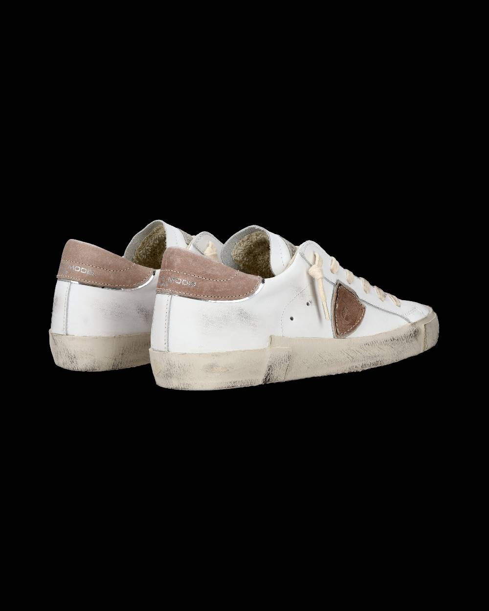 Philippe Model Sneaker casual Prsx da donna in pelle - Bianco e giallo Prezzo basso