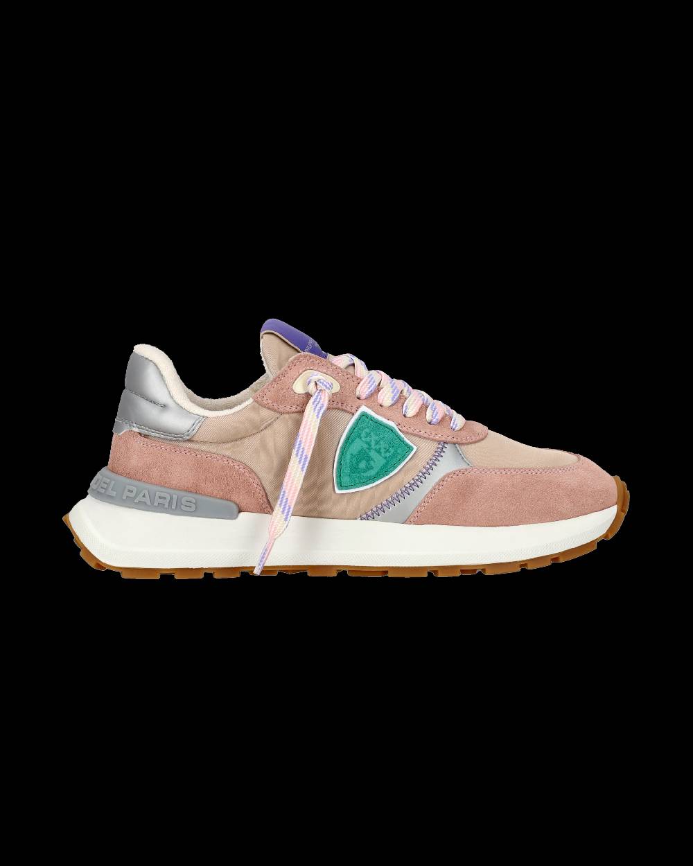 Philippe Model Sneaker sportive Antibes da donna in nylon e pelle - Rosa Super Saving Price