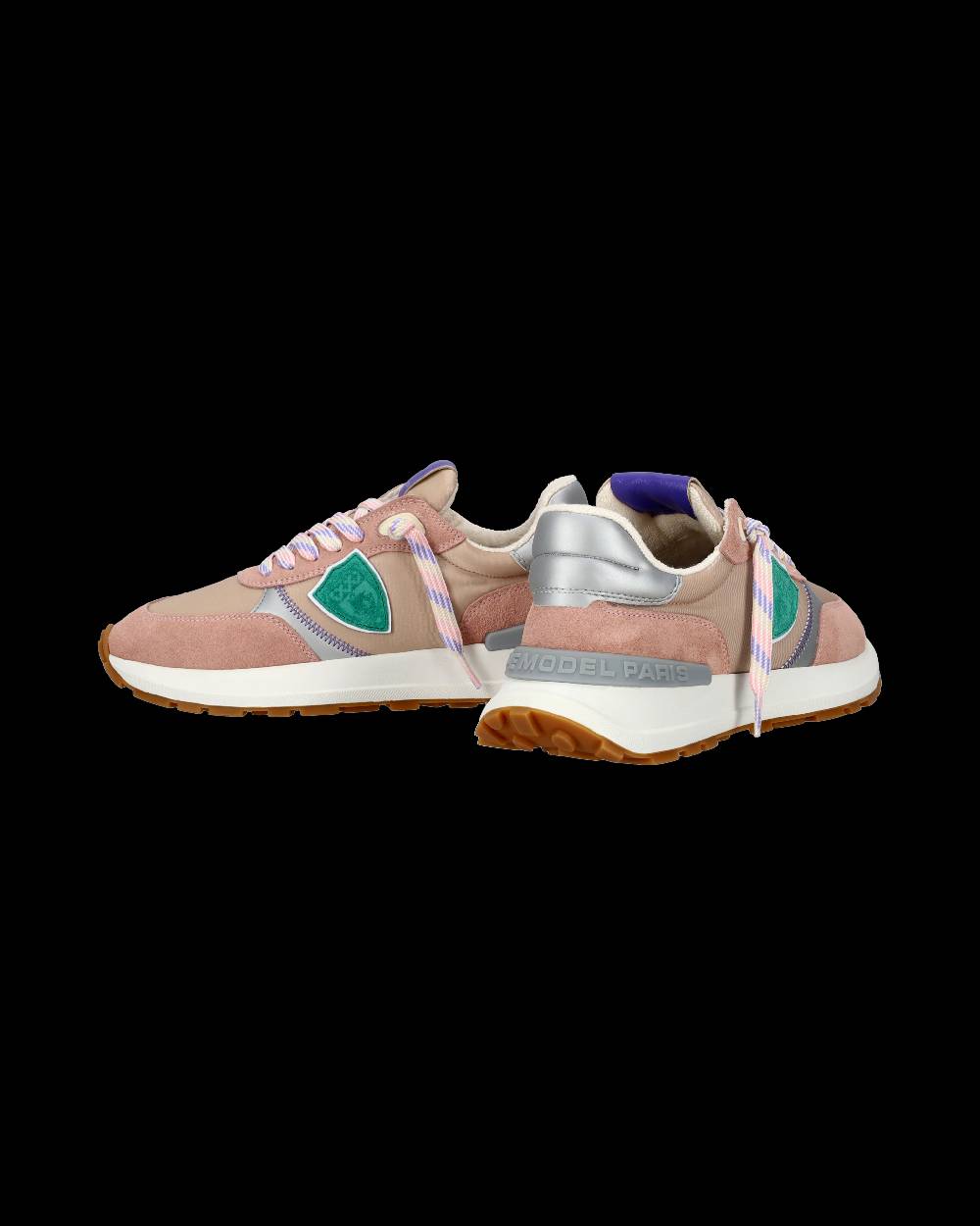 Philippe Model Sneaker sportive Antibes da donna in nylon e pelle - Rosa Super Saving Price