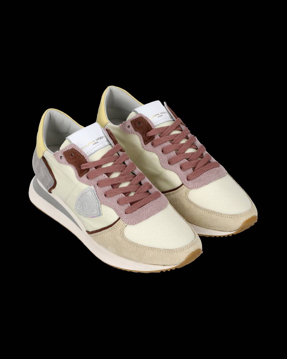 Philippe Model Sneaker running Trpx da donna - Bordeaux e latte Ritorno libero