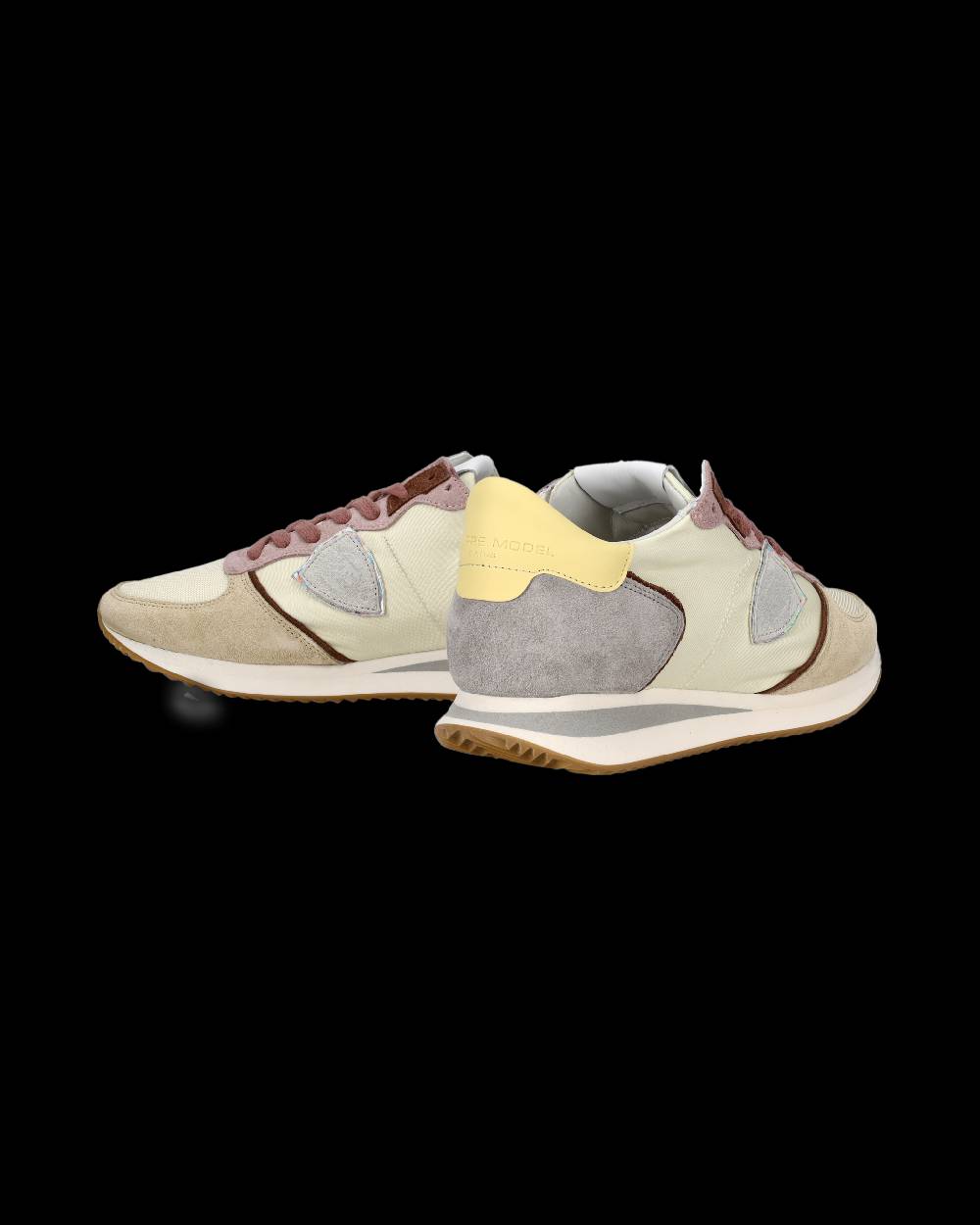 Philippe Model Sneaker running Trpx da donna - Bordeaux e latte Ritorno libero