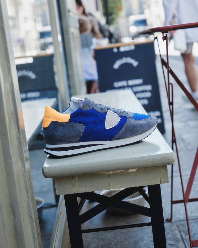 Philippe Model Sneaker basse Trpx uomo - bluette e grigio Rilascio limitato