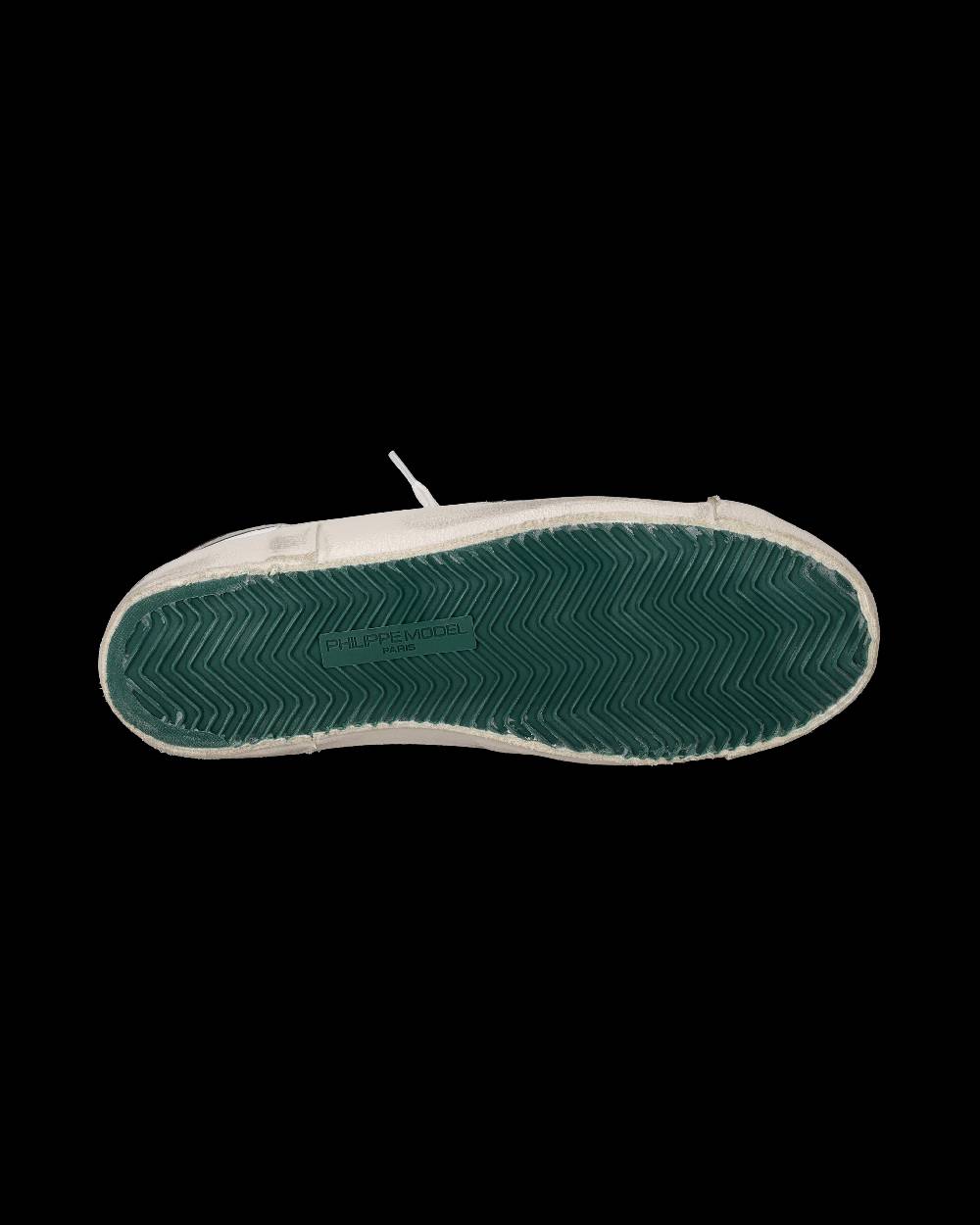 Philippe Model Sneaker basse Paris uomo - bianco e verde militare Latest stili