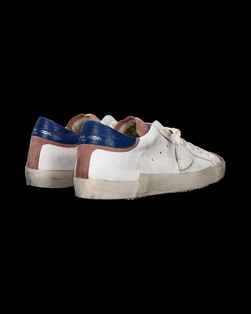Philippe Model Sneaker basse Paris uomo - bianco e rosa Enormi sconti