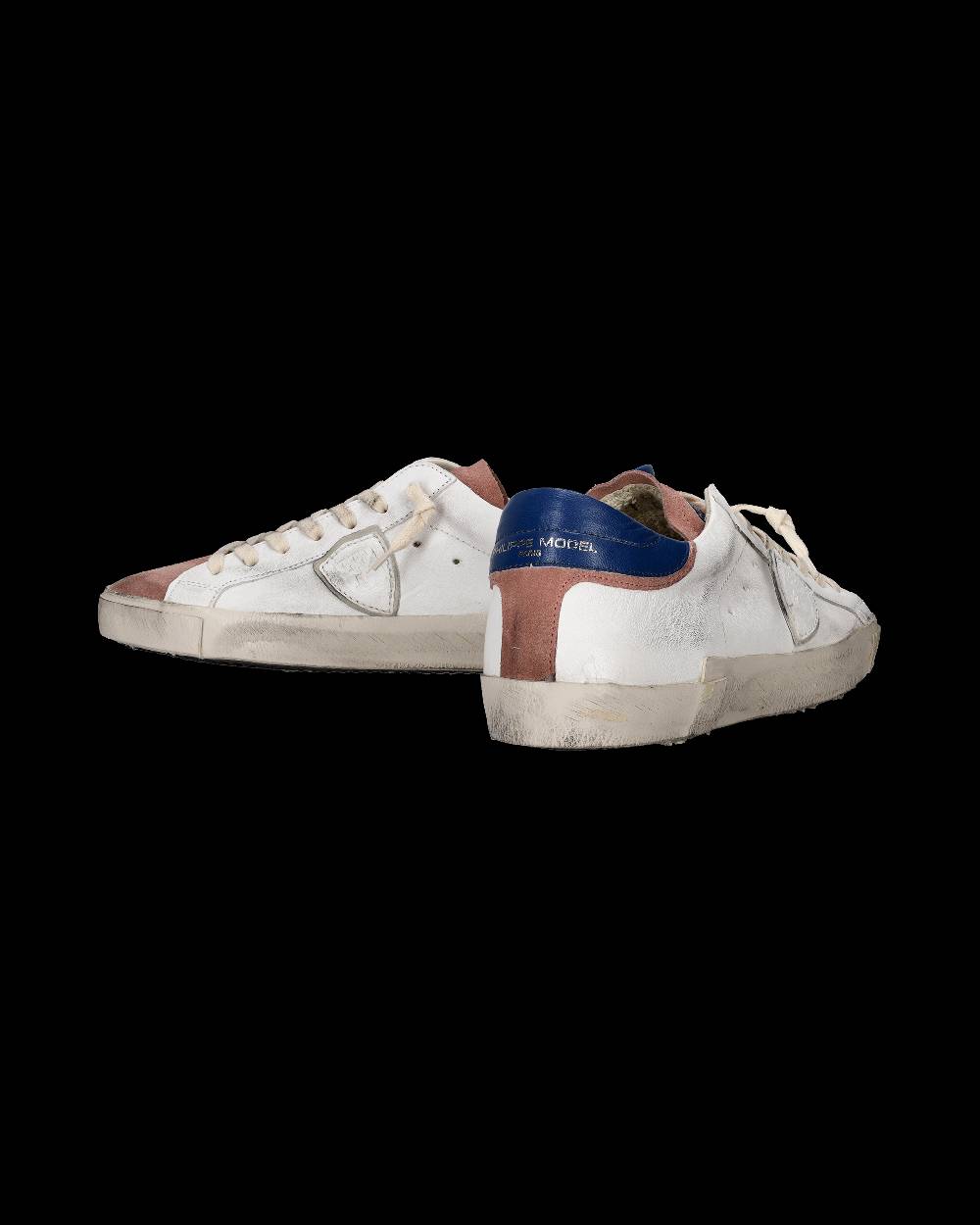 Philippe Model Sneaker basse Paris uomo - bianco e rosa Enormi sconti