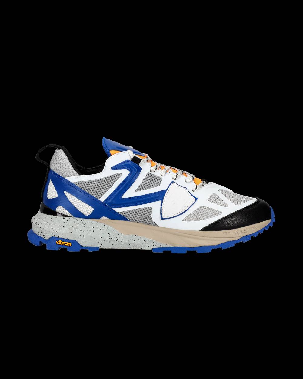 Philippe Model Sneaker trekking basse Rocx uomo - bianco e bluette 50% di sconto per tempo limitato