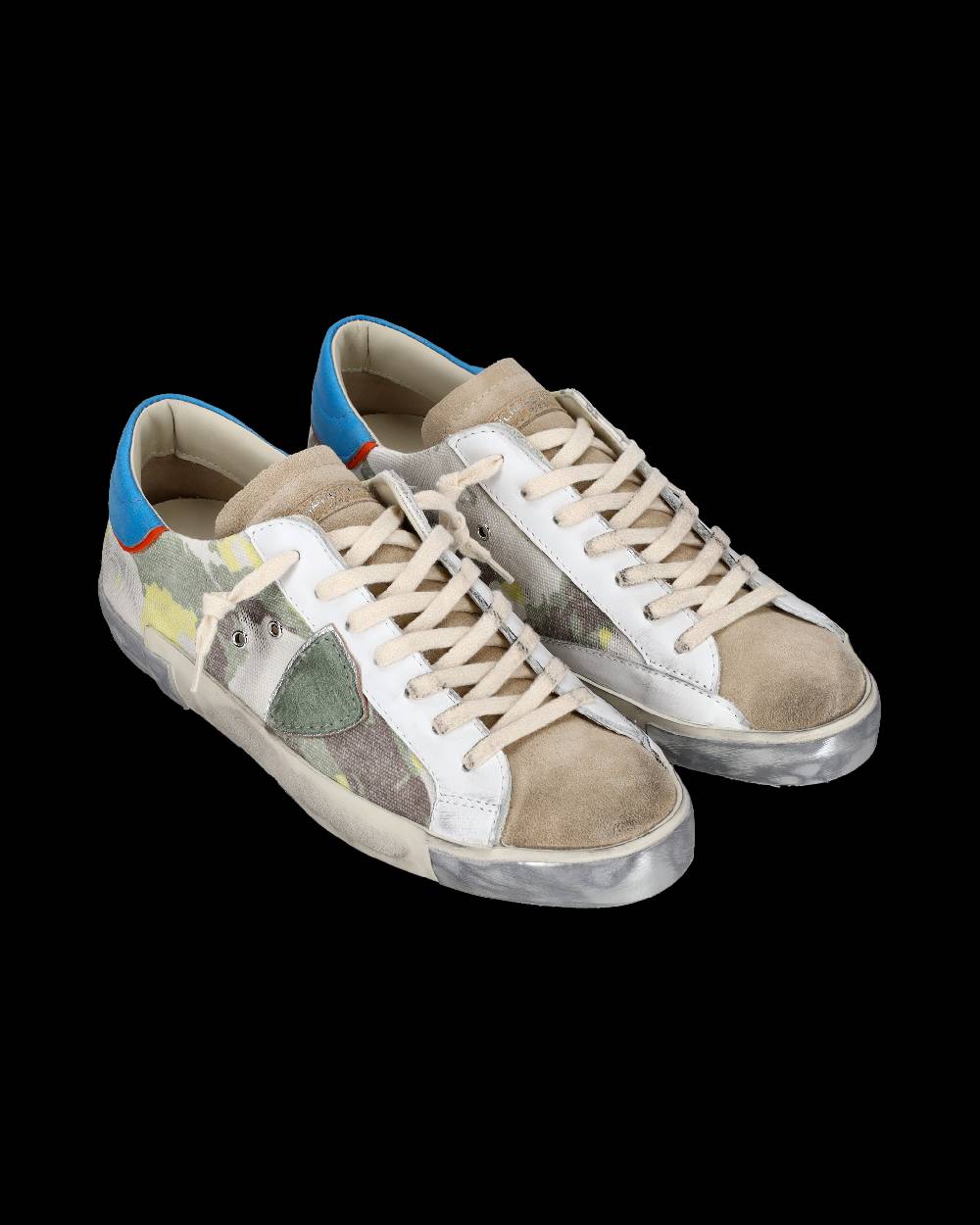 Philippe Model Sneaker basse Prsx uomo - verde e bluette Italia