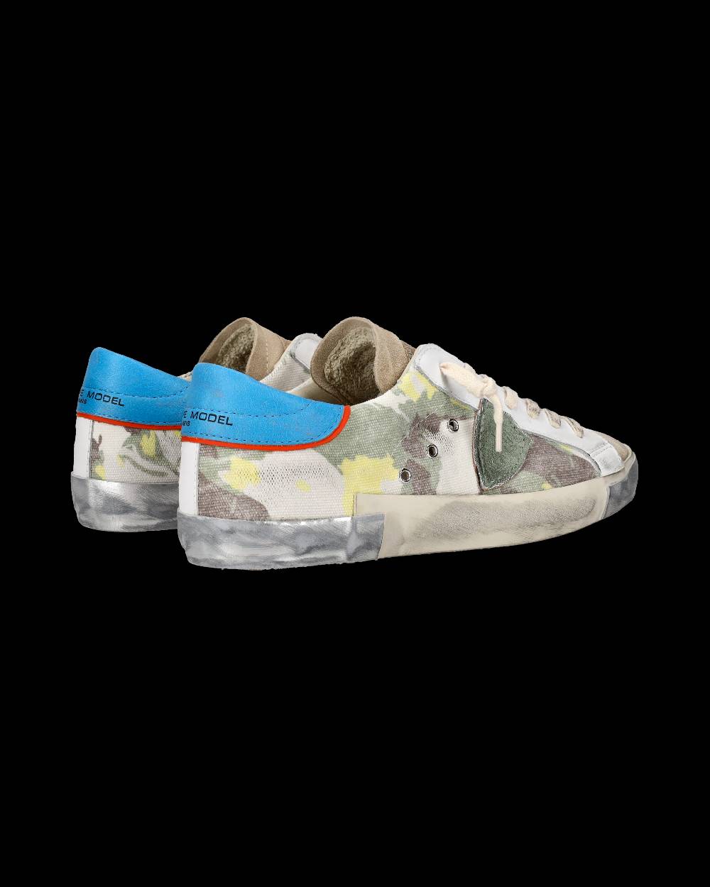 Philippe Model Sneaker basse Prsx uomo - verde e bluette Italia