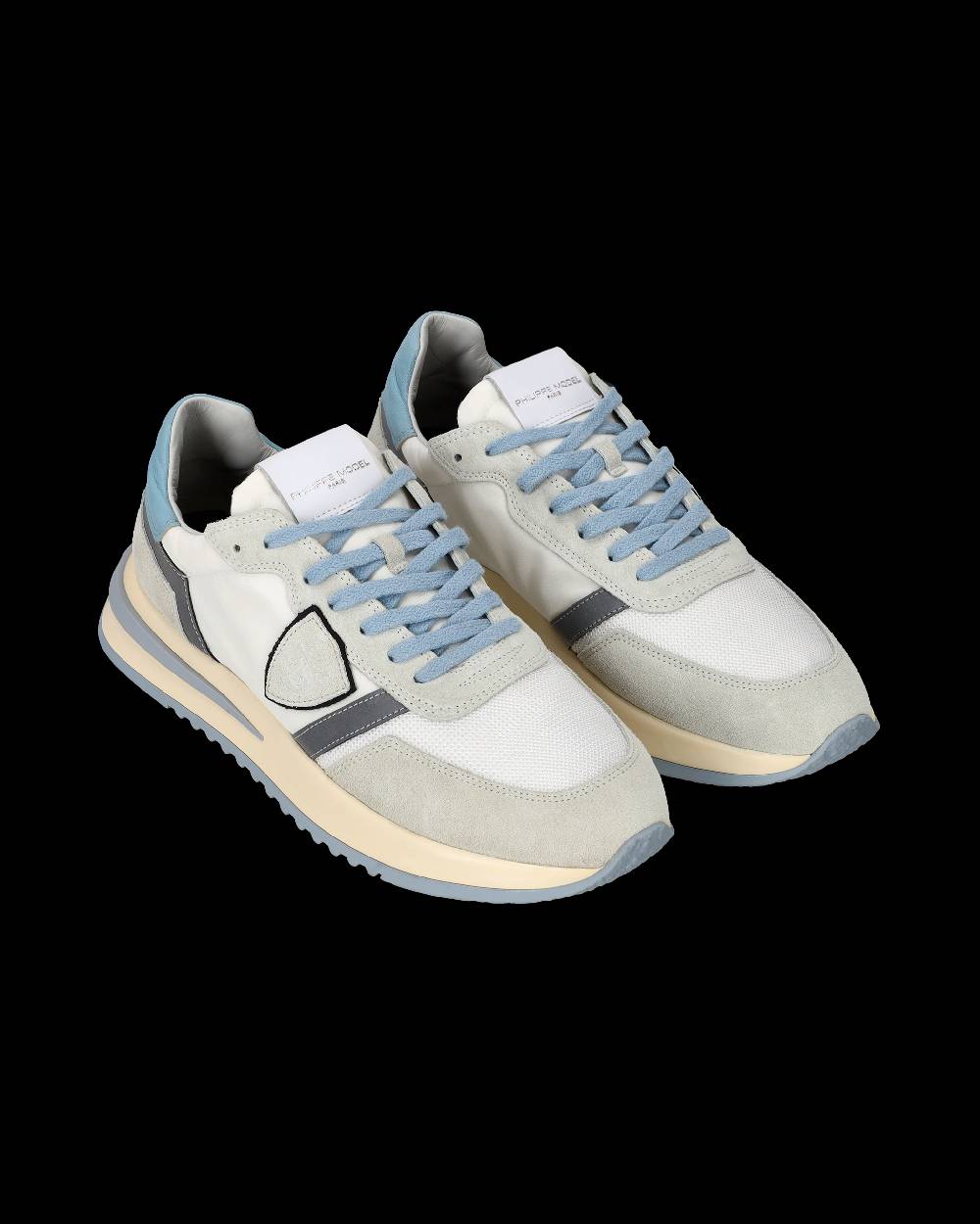 Philippe Model Sneakers Tropez 2.1 da Uomo Bianche in Tessuto Tecnico Vendita
