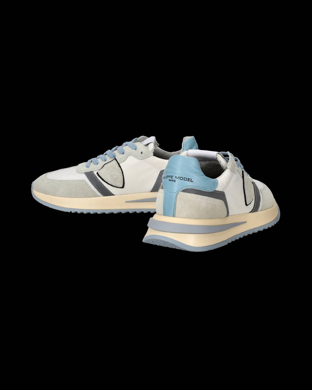 Philippe Model Sneakers Tropez 2.1 da Uomo Bianche in Tessuto Tecnico Vendita