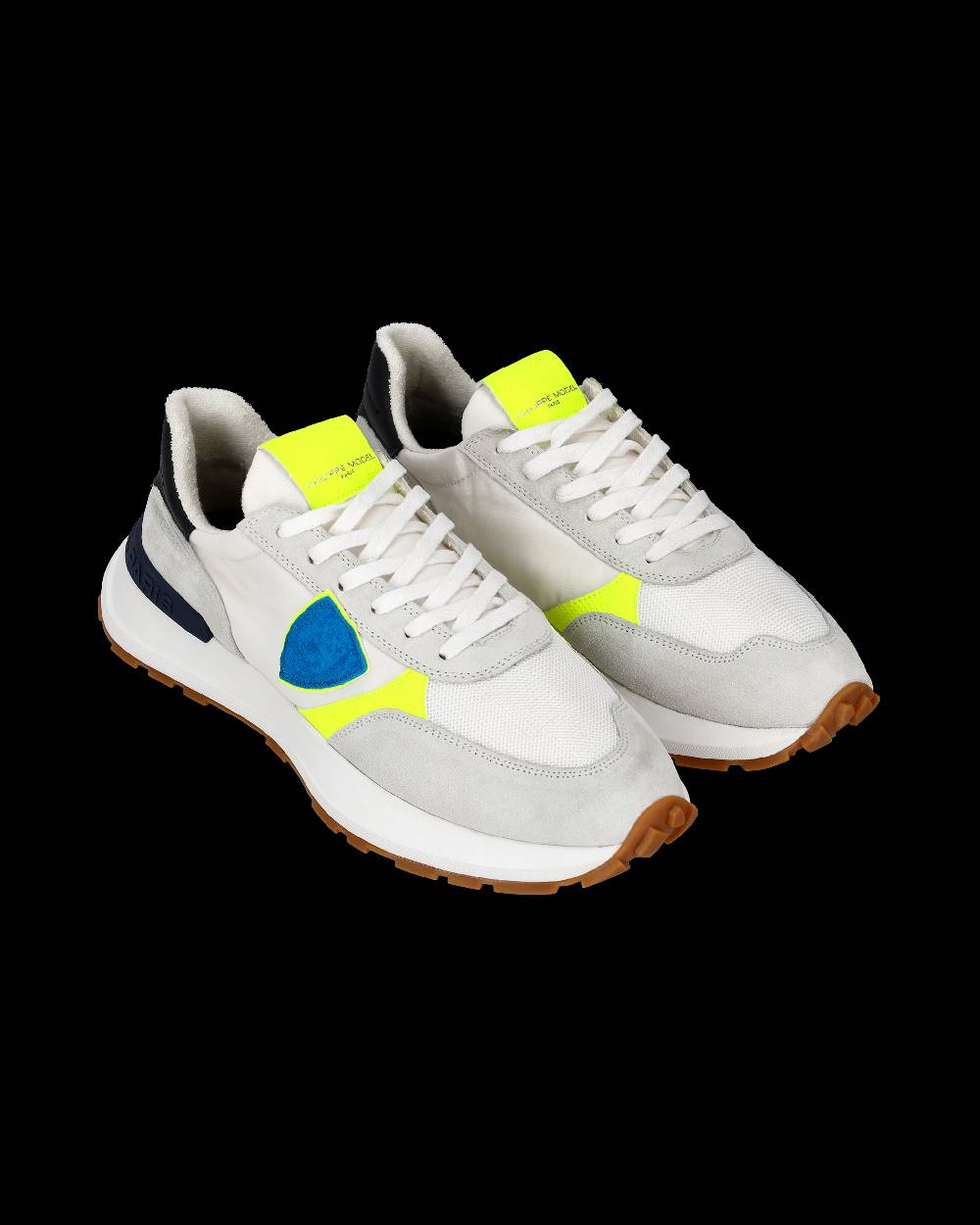 Philippe Model Sneakers Antibes Bianche Uomo in Tessuto Tecnico Soddisfazione Garantita