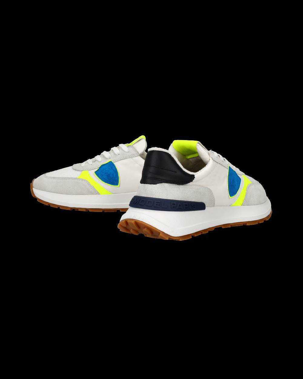Philippe Model Sneakers Antibes Bianche Uomo in Tessuto Tecnico Soddisfazione Garantita
