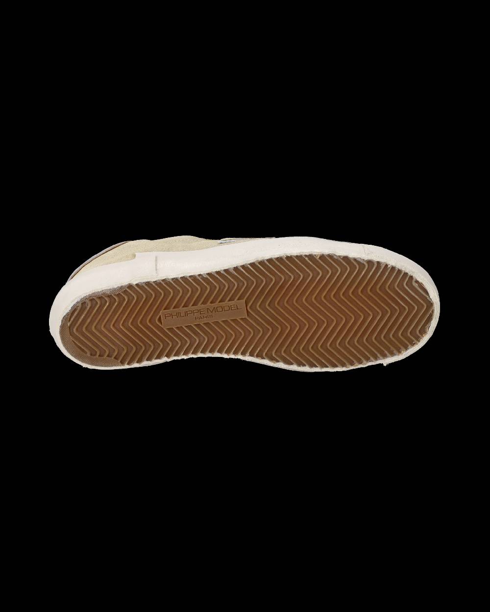 Philippe Model Sneakers Prsx da Donna Beige in Pelle Scamosciata Promozione Limitata