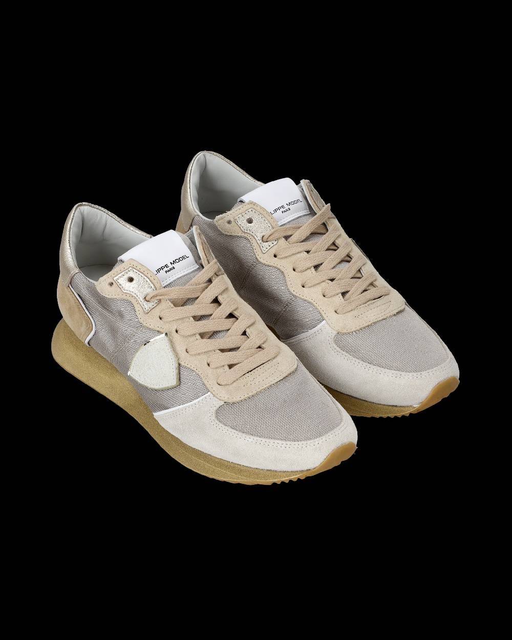 Philippe Model Sneaker basse Trpx donna - bianco e beige Prezzo Ridotto