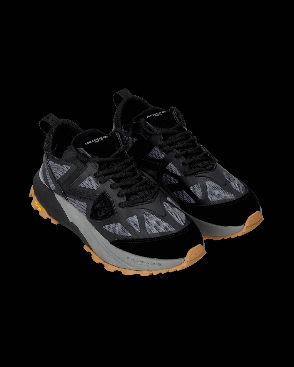 Philippe Model Sneaker basse Rocx donna - grigio e nero Sottocosto