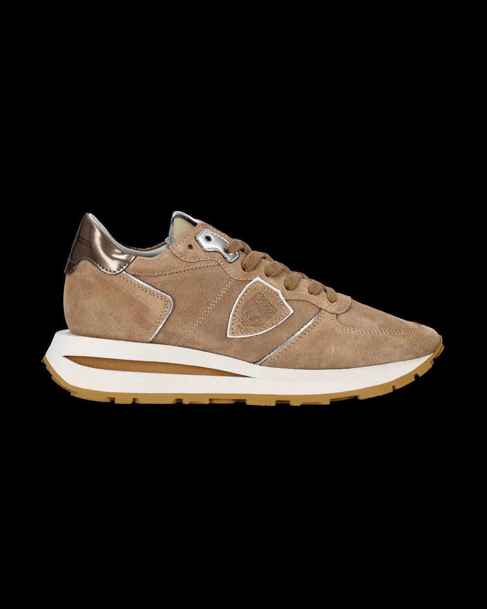 Philippe Model Sneaker basse Tropez Haute donna - marrone Hotsell
