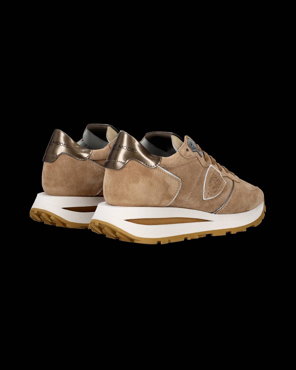 Philippe Model Sneaker basse Tropez Haute donna - marrone Hotsell