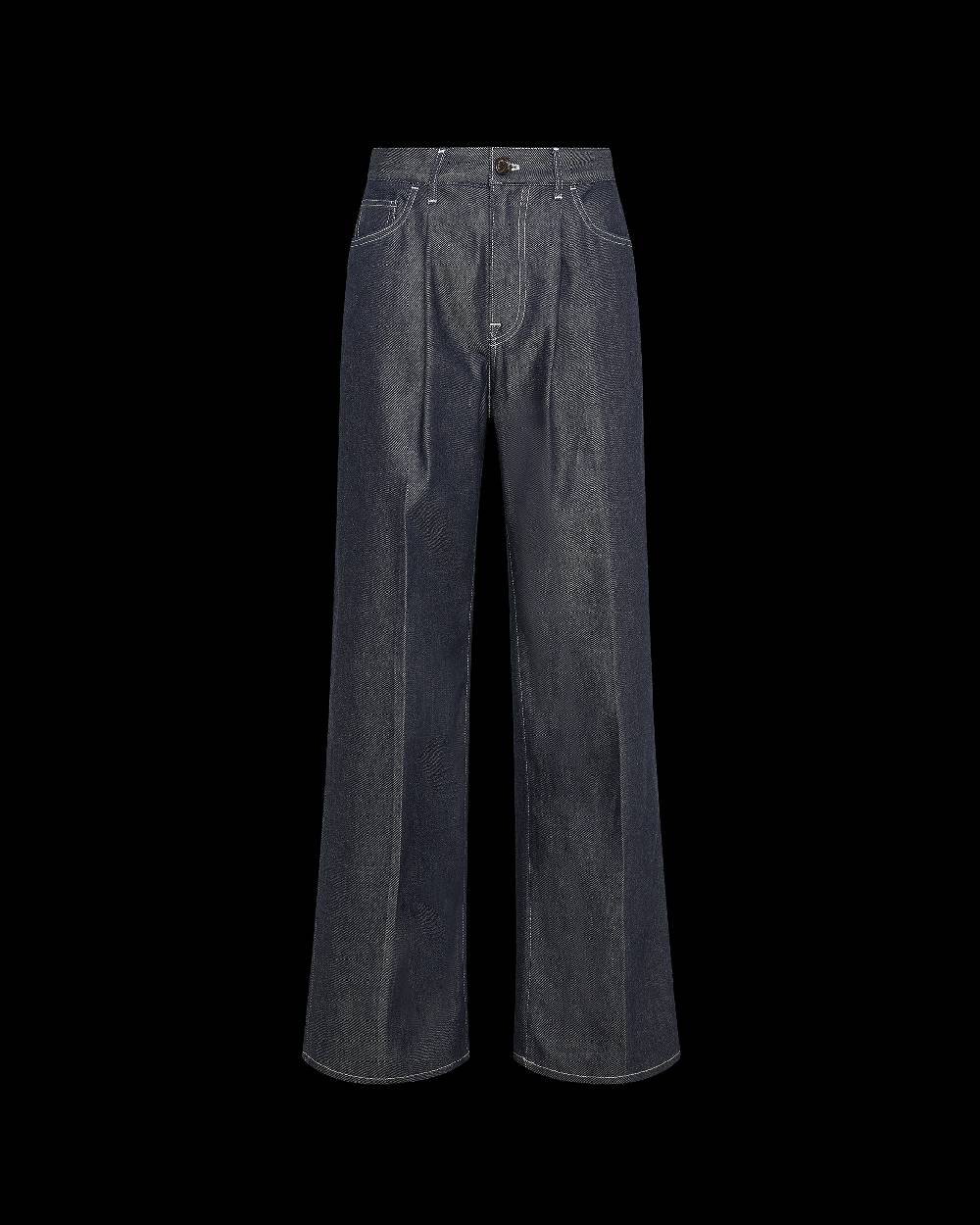 Philippe Model Jeans Charlotte da Donna Blu in Denim Nuova