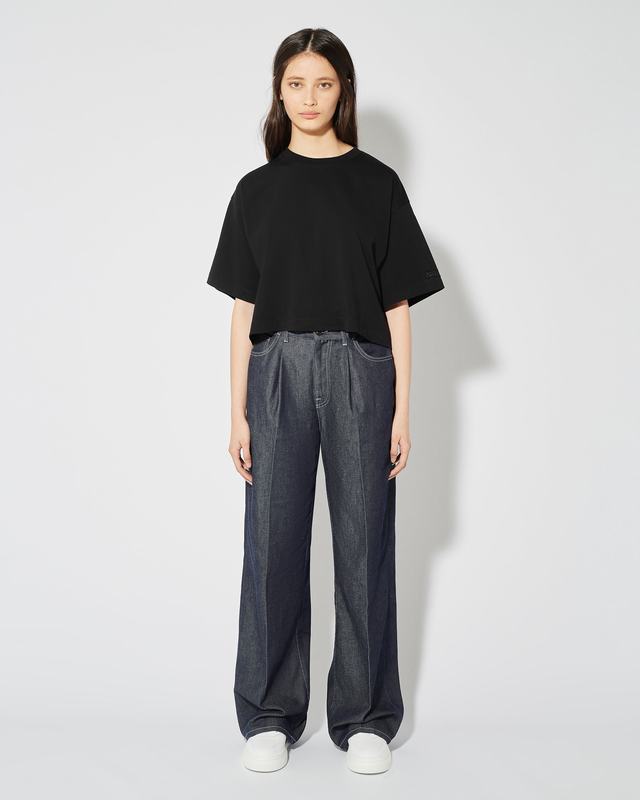 Philippe Model Jeans Charlotte da Donna Blu in Denim Nuova