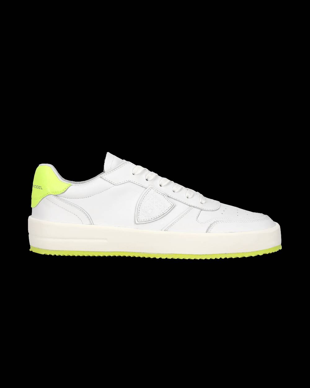 Philippe Model Sneaker bassa Nice uomo - bianco e giallo fluo Negozio online di fabbrica