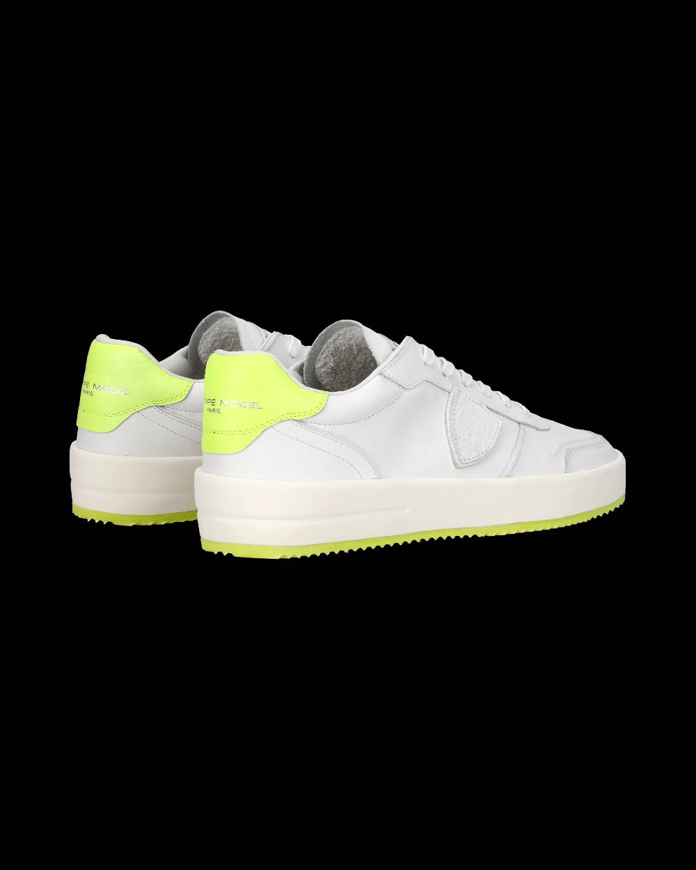 Philippe Model Sneaker bassa Nice uomo - bianco e giallo fluo Negozio online di fabbrica