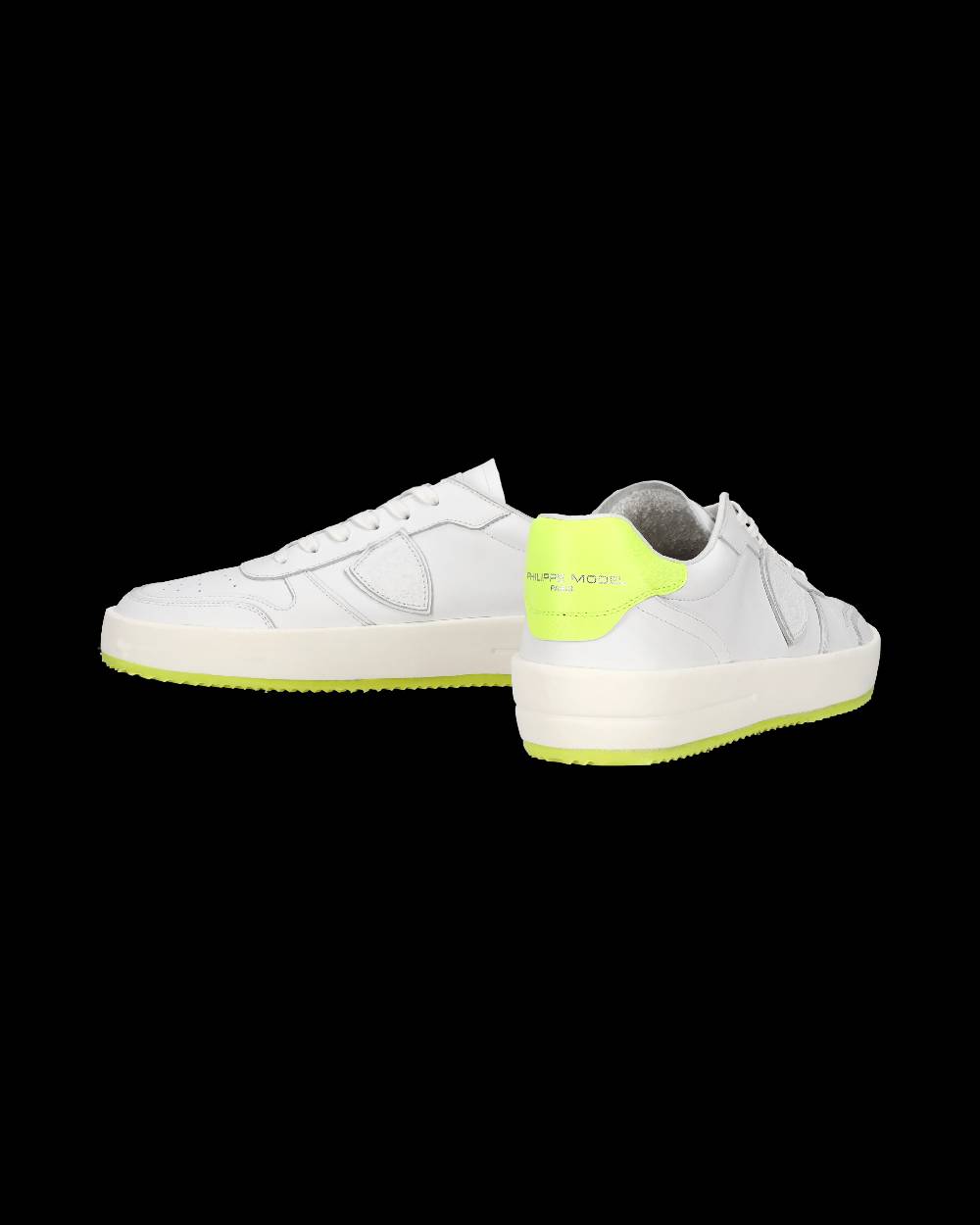 Philippe Model Sneaker bassa Nice uomo - bianco e giallo fluo Negozio online di fabbrica