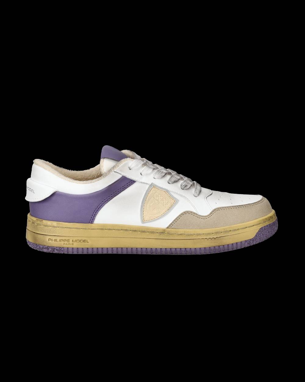 Philippe Model Sneakers Lyon da Donna con dettagli Glicine in Pelle Riciclata Grande vendita