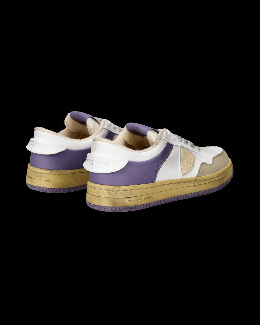 Philippe Model Sneakers Lyon da Donna con dettagli Glicine in Pelle Riciclata Grande vendita
