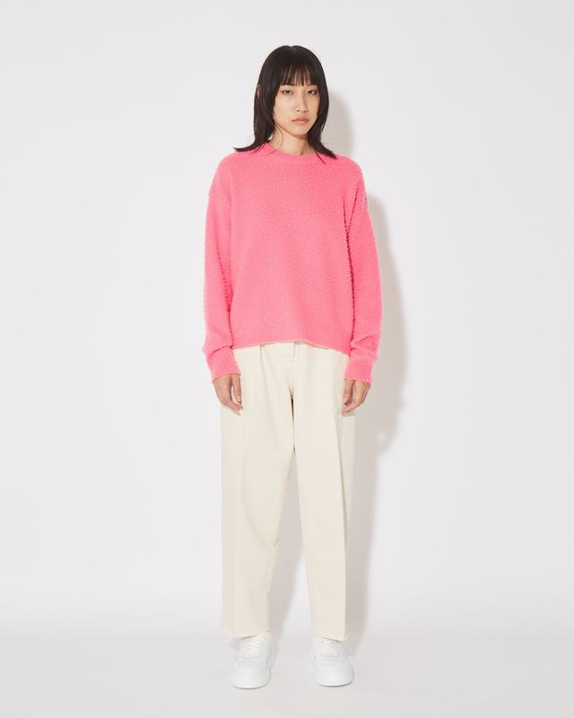 Philippe Model Felpa Renee da Donna Rosa in Lana Black Friday