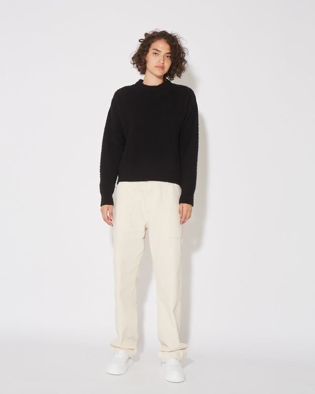 Philippe Model Felpa Renee da Donna Nera in Lana Cyber Monday
