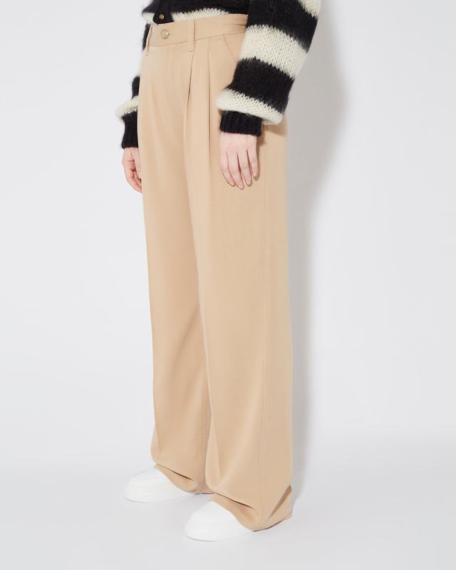 Philippe Model Pantaloni chino Colette da Donna Marroni in Cotone Offerta Giorno del Papà