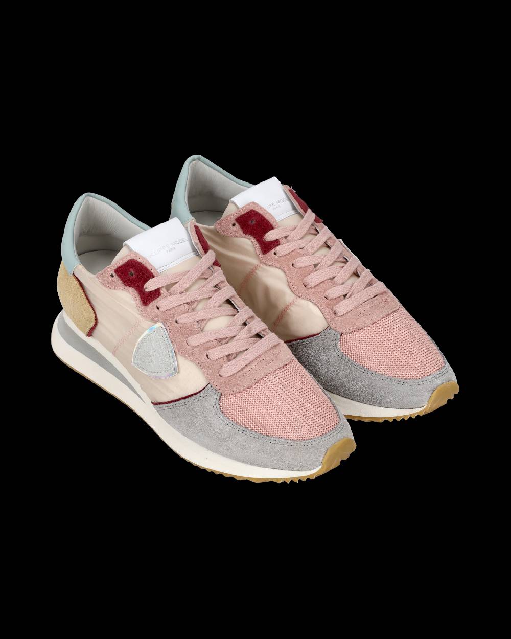 Philippe Model Sneaker running Trpx da donna - Bordeaux e rosa Smaltimento dello stoccaggio
