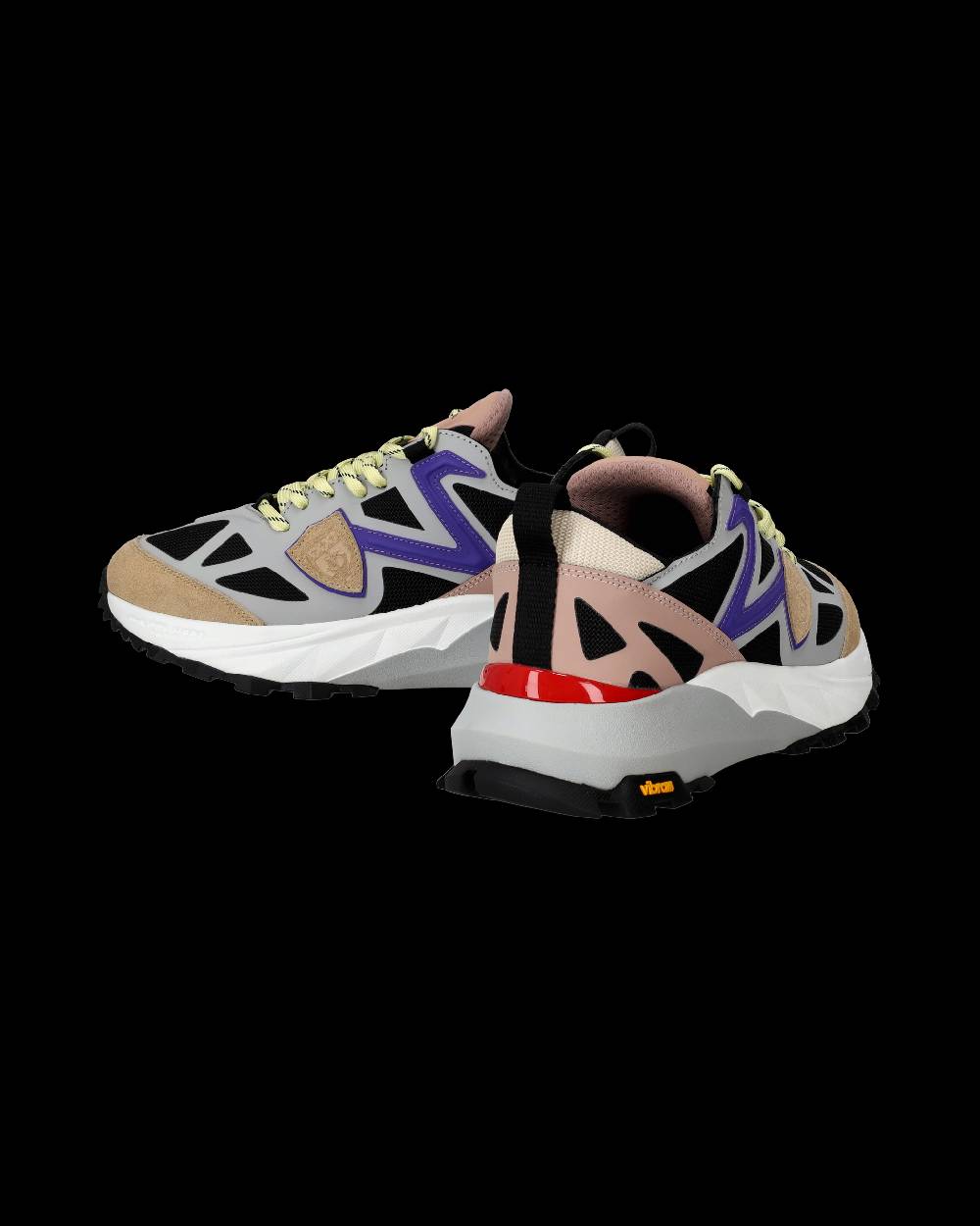 Philippe Model Sneaker basse Rocx donna - grigio, nero e violetto Latest fashion