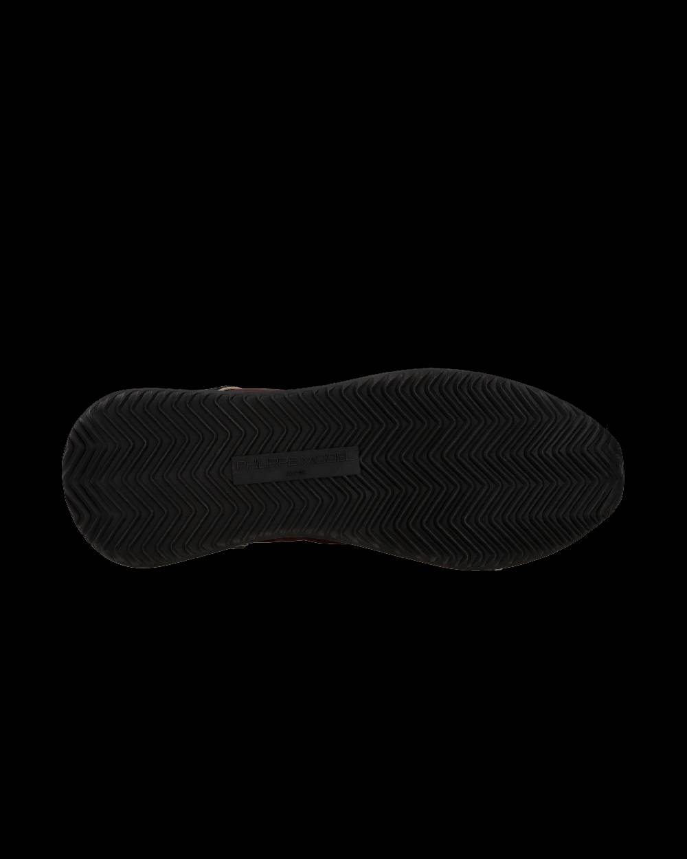 Philippe Model Sneaker casual Trpx da donna in nylon e pelle - Bordeaux e rosa Online Outlet
