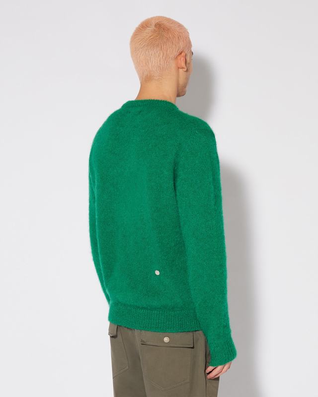 Philippe Model Felpa Rafael da Uomo Verde in Lana Mohair Lightning offer