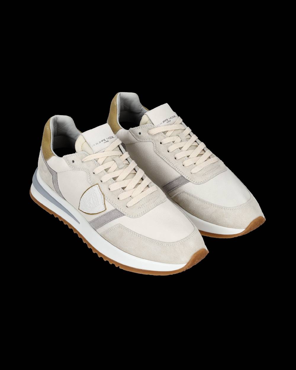 Philippe Model Sneaker bassa Tropez 2.1 uomo - bianco e senape Comprane uno, ottenene uno gratis