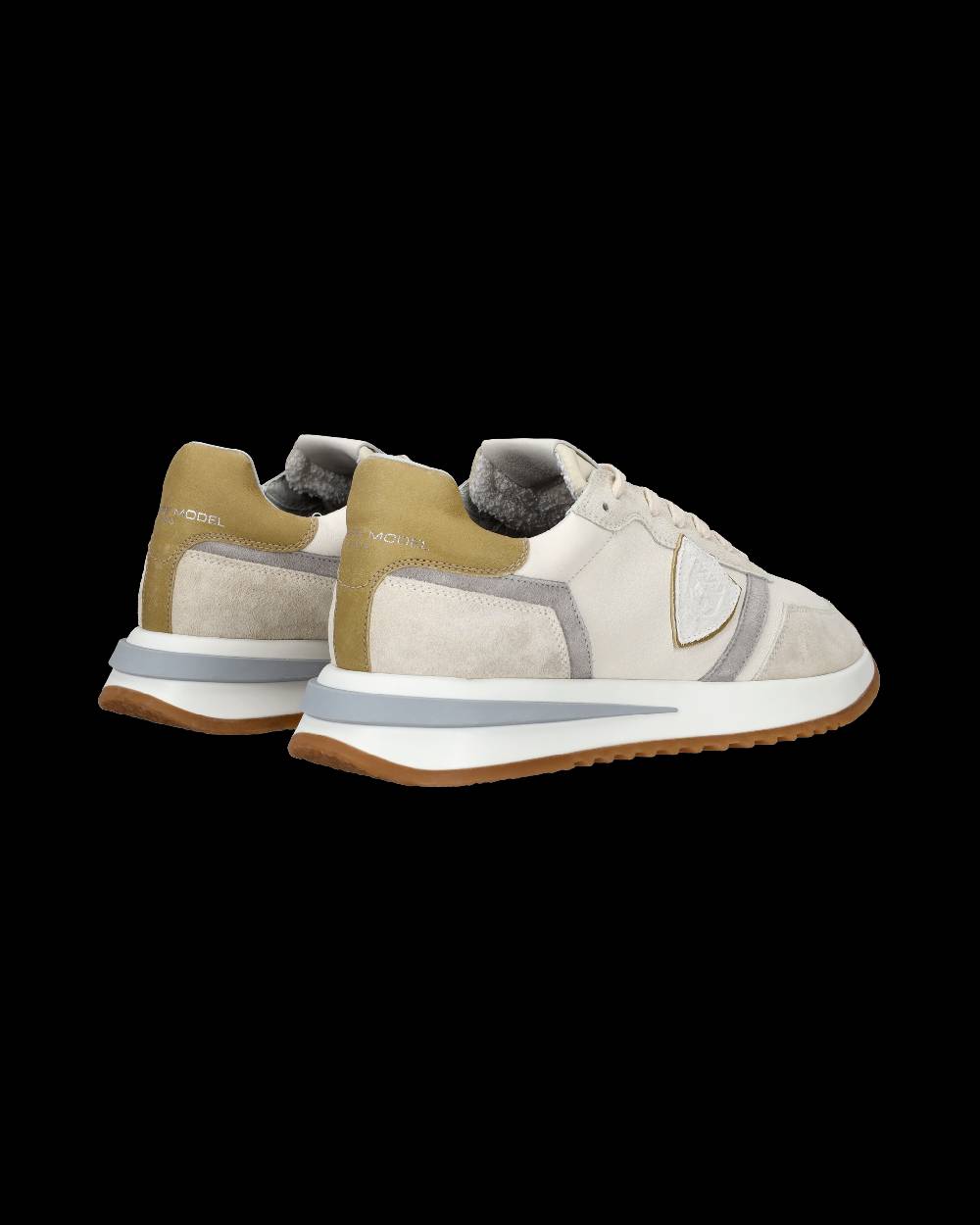 Philippe Model Sneaker bassa Tropez 2.1 uomo - bianco e senape Comprane uno, ottenene uno gratis