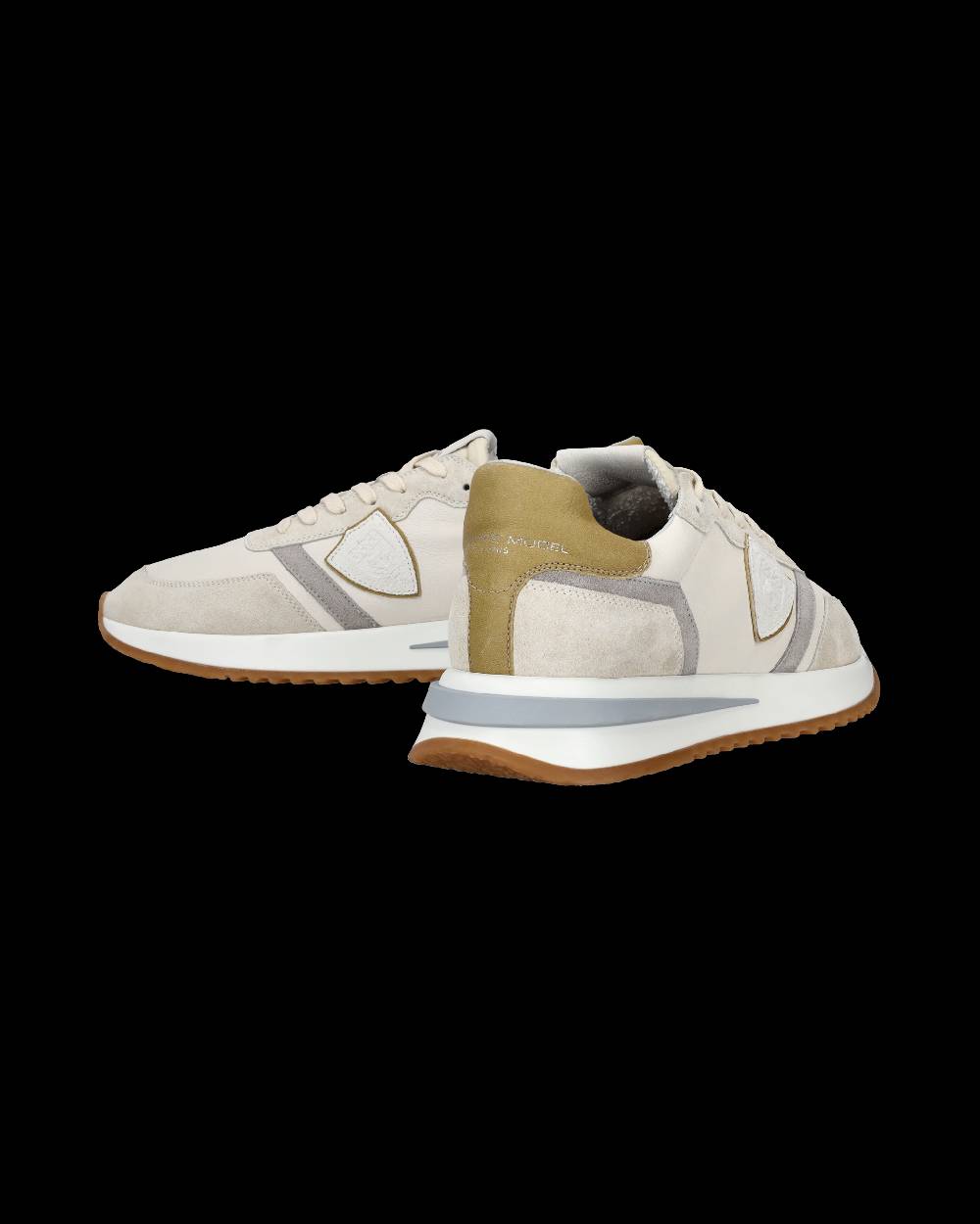 Philippe Model Sneaker bassa Tropez 2.1 uomo - bianco e senape Comprane uno, ottenene uno gratis