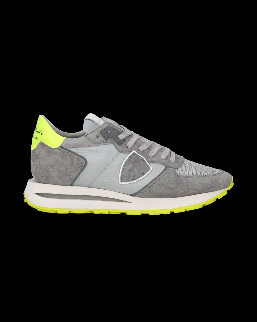 Philippe Model Sneaker basse Tropez Haute uomo - grigio e giallo Offerte speciali