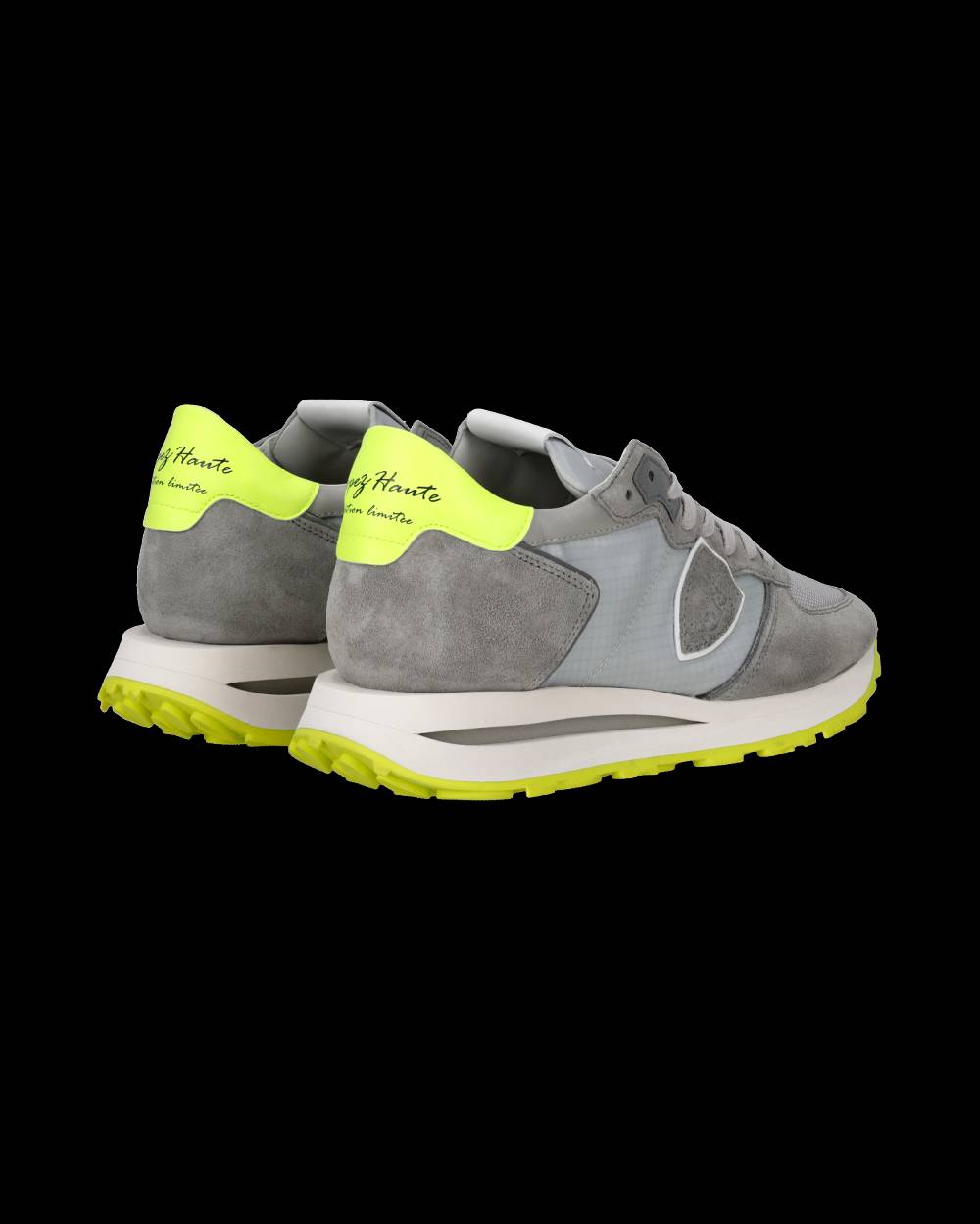 Philippe Model Sneaker basse Tropez Haute uomo - grigio e giallo Offerte speciali