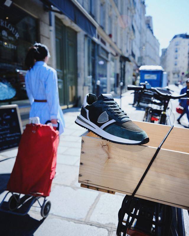 Philippe Model Sneaker basse Tropez 2.1 uomo - verde Prezzo basso