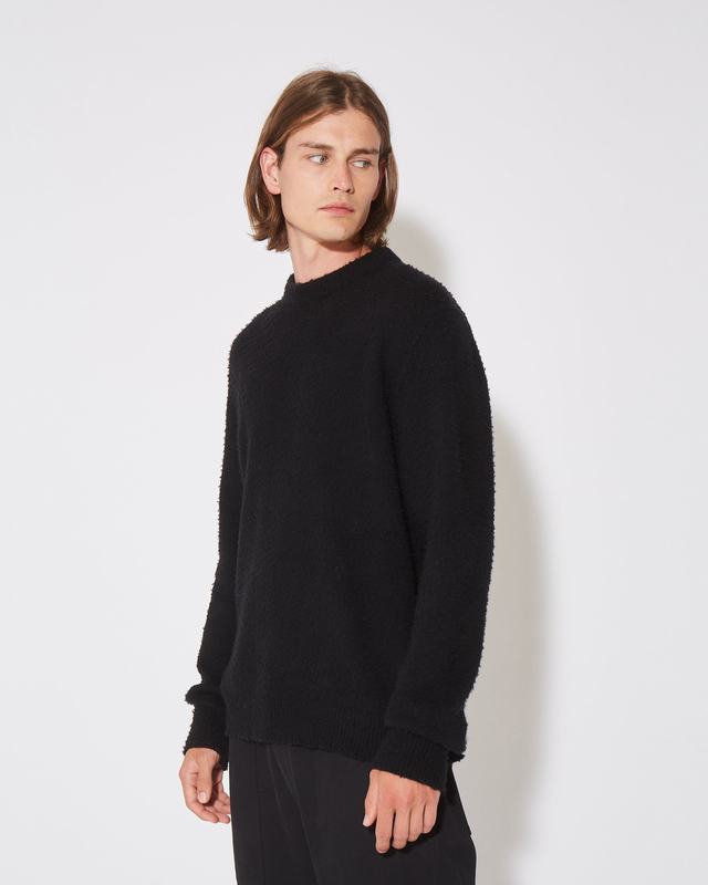 Philippe Model Felpa Rafael da Uomo Nera in Lana Rilascio limitato