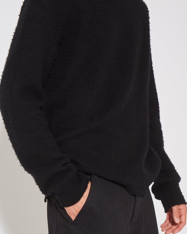 Philippe Model Felpa Rafael da Uomo Nera in Lana Rilascio limitato