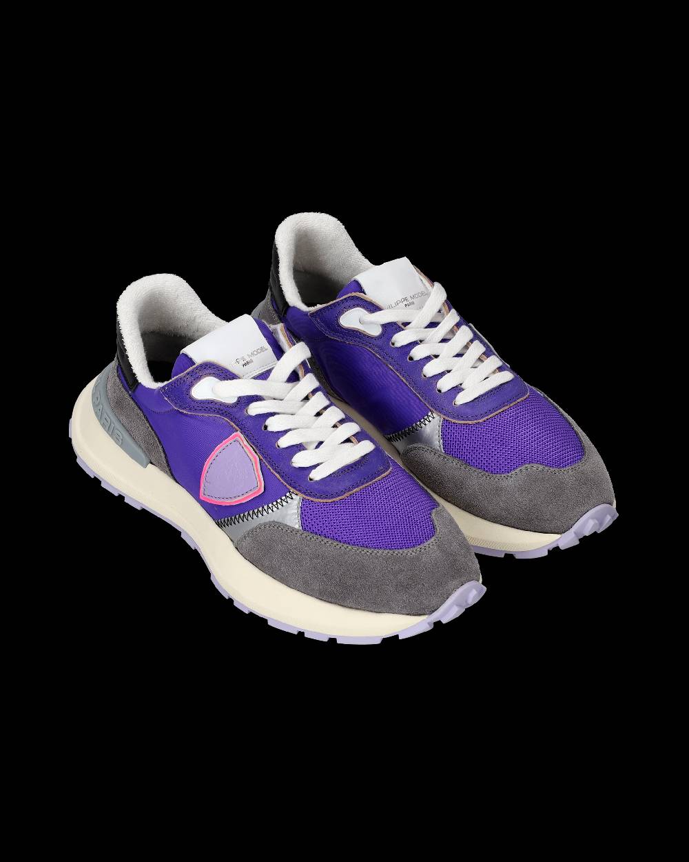 Philippe Model Sneaker running basse Antibes donna - viola e grigio Offerta speciale della fabbrica