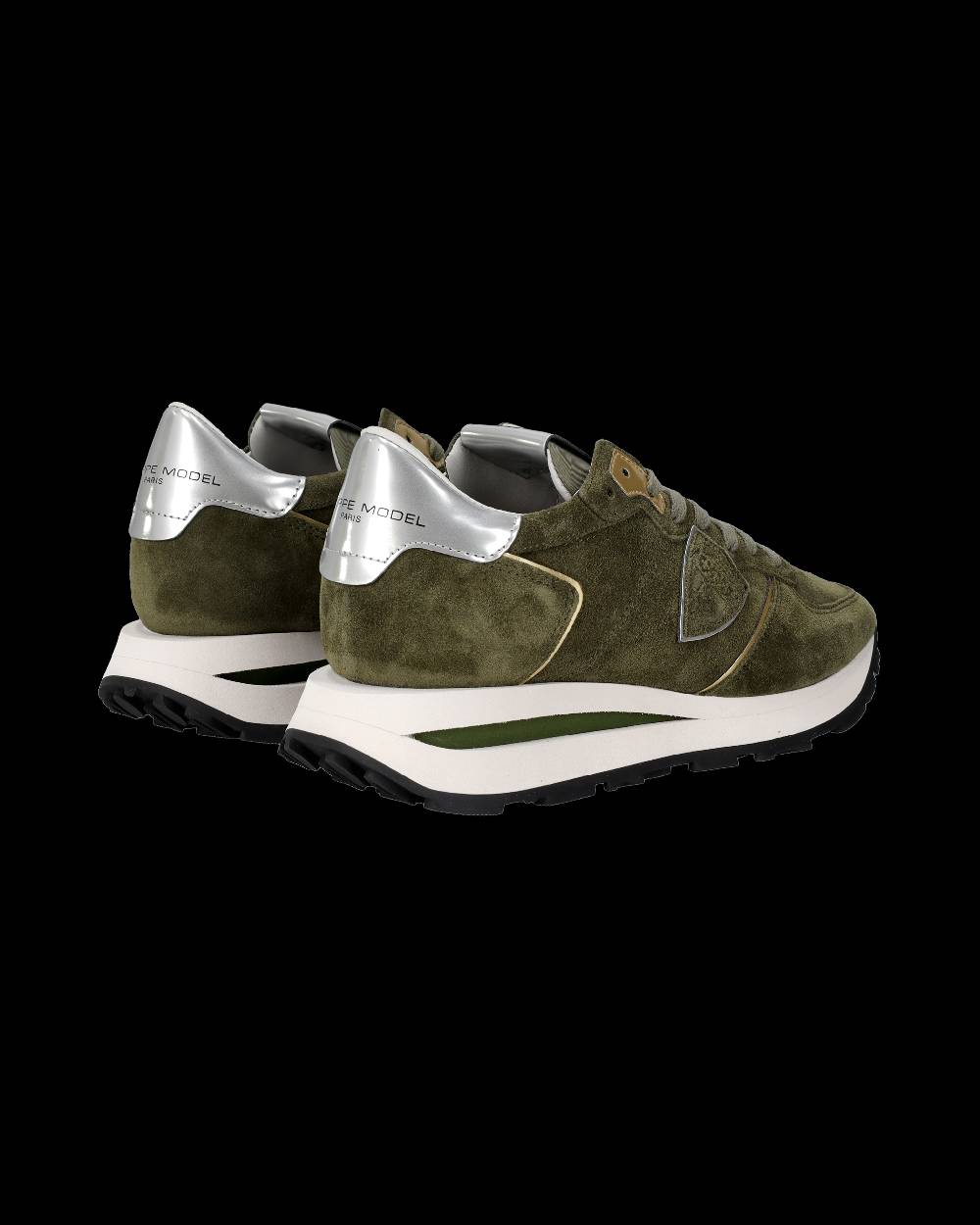 Philippe Model Sneaker basse Tropez Haute donna - verde Fino al 55% di sconto
