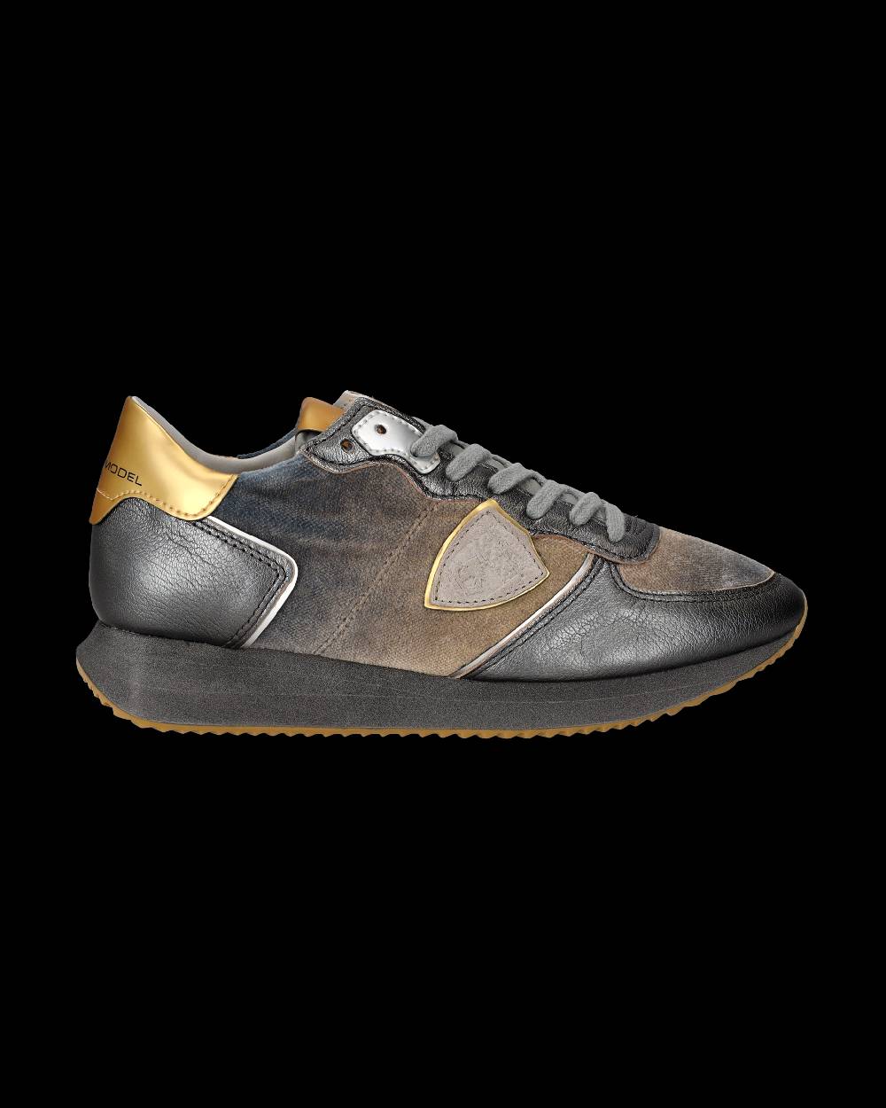 Philippe Model Sneaker basse Trpx donna - blu acqua e oro Discount Store per i nuovi prodotti