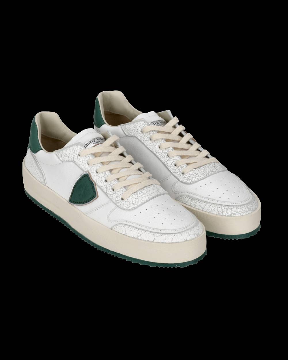 Philippe Model Sneakers Nice Uomo Bianche/Verdi Trasporto libero internazionale